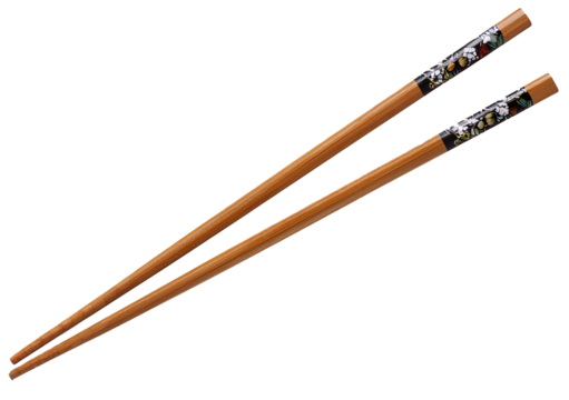 chopsticks isolated on transparent or white background