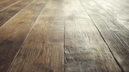 A flooring specialist is skillfully installing laminate planks on a wooden foundation in a bright residential area