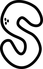 Alphabet Outline Doodle