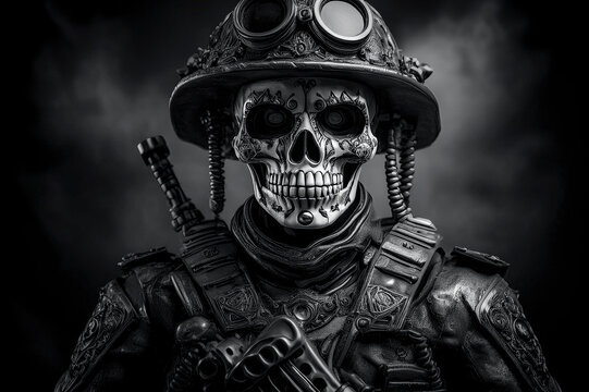 Photographs that fuse the elegance of catrinas with the audacity of pirates. Each image captures the mystery and beauty of Day of the Dead, combining art, tradition and adventure in a vibrant tribute 