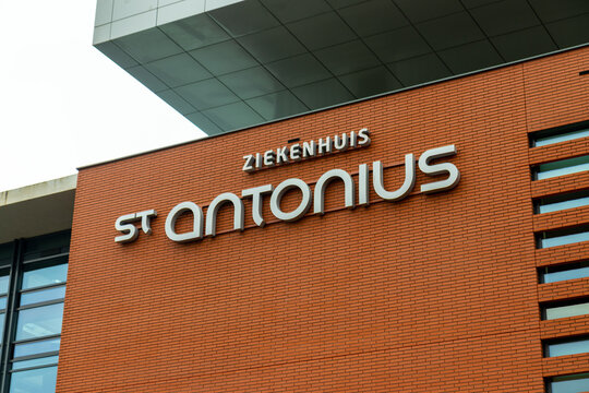 Sint Antonius Ziekenhuis is a hospital, Utrecht  in the Netherlands. 3 January 2023.