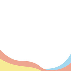 Wavy Elegant Footer