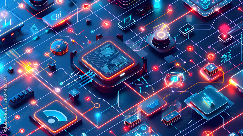 Aufkleber capability mapping blueprint: a schematic map of organizational technological capabilities, showing 