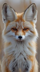 Obraz premium A stunning close-up photograph of a Fennec fox 