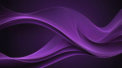 Purple satin fabric with smooth texture and soft waves, perfect for luxury backdrop design