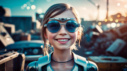 This Young Cyborg Kids Is Ready to Face the Future