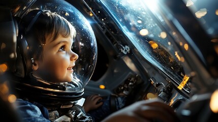 Space Simulation Adventure: Family Team Solving Challenges Aboard Mock Spacecraft