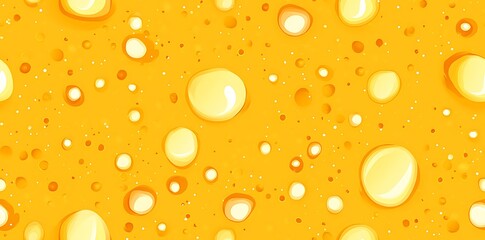 A seamless background of cheese with holes
