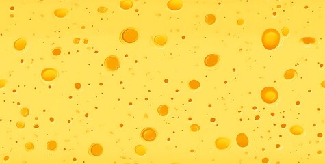 A seamless background of cheese with holes