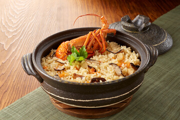 伊勢海老の炊き込みご飯