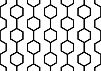 Seamless abstract geometric pattern. Vector Illustration.