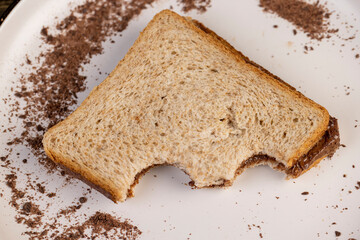 sweet pasta with cocoa and cocoa butter