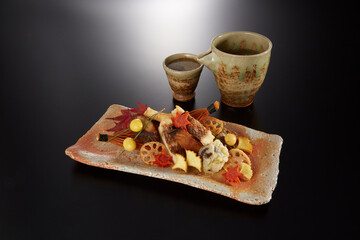 和食_吹き寄せ盛り_揚げ物料理