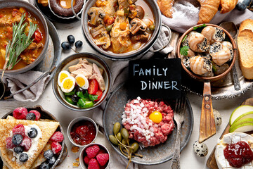 Traditional french food