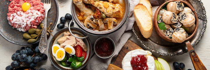 Traditional french food