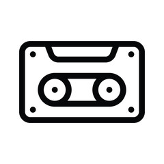 Magnetic tape recording, ready to use vector