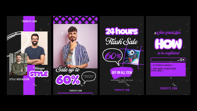 The Scribbled Vertical Stories