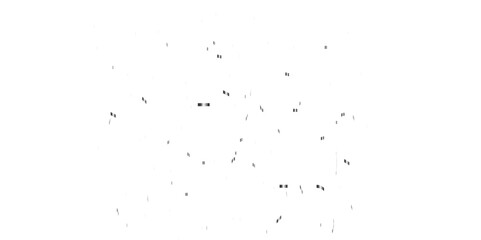 Silver shiny glitter sparkle confetti falling down on transparent background. Vector illustration.