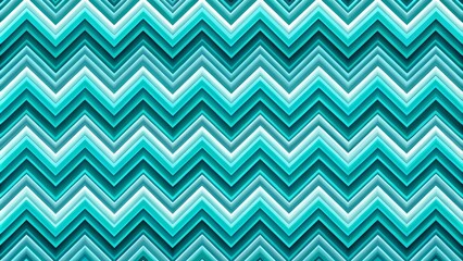 This seamless pattern features turquoise zigzag waves, ideal for vibrant textile designs and home decor, bringing a fresh and energetic touch to your space.