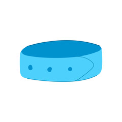 safety medical bracelet cartoon. allergy condition, diabetes epilepsy, hedisease contact safety medical bracelet sign. isolated symbol vector illustration