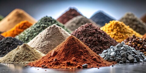 Macro piles of rare earth elements