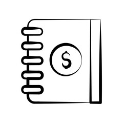 financial notebook