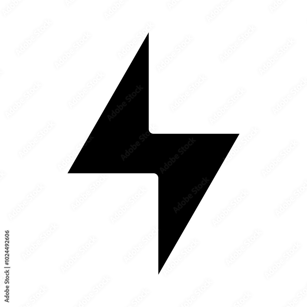 Canvas Prints flash  energy icon