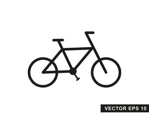 Obraz premium Bicycle icon Bicycle race symbol