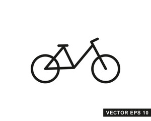 Bicycle icon Bicycle race symbol