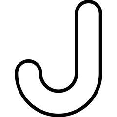 Capital J Icon