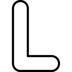 Capital L Icon