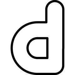 Small d Icon
