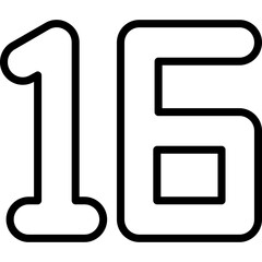 Sixteen Icon