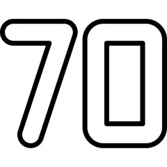 Seventy Icon