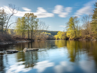 Obraz premium River water during the day photography 15.