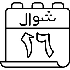 16 Shawwal Icon