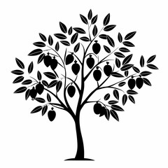 malabar-plum-tree-silhouette