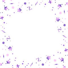 Geometric Lilac gradient vector frame 