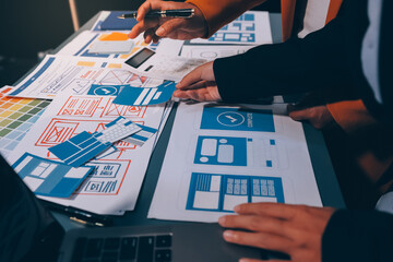 The designer team is designing the uxui system to make the uxui system work well on new phones and...