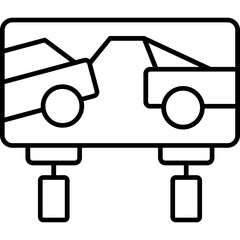 Tow-Away Zone Icon