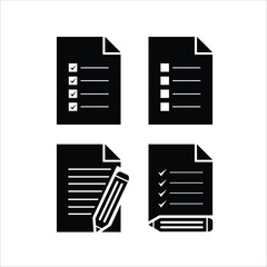 clipboard, nameplate vector icon illustration, can be used as an icon for companies and others