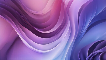 Obraz premium abstract background with smooth lines in violet and purple colors