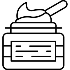 Obraz premium Body Scrub Icon