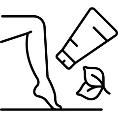 Foot Cream Icon