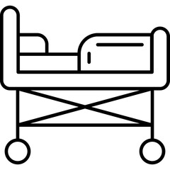 Hospital Bed Icon