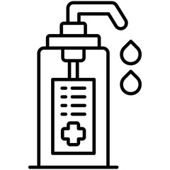 Hand Sanitizer Icon