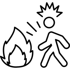 Fire Hazard Icon