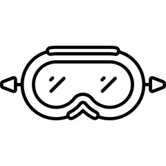 Safety Glasses Icon