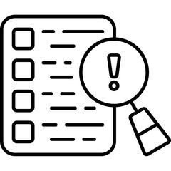 Risk Assessment Icon