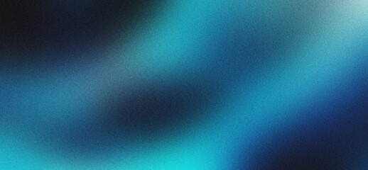Deep teal and blue gradient backdrop with a soft noise texture, creating a calming and smooth visual effect. Ideal for banners and digital designs